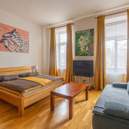 Apartment Sirius D In Center Of Cb. Ceske Budejovice Bagian luar foto